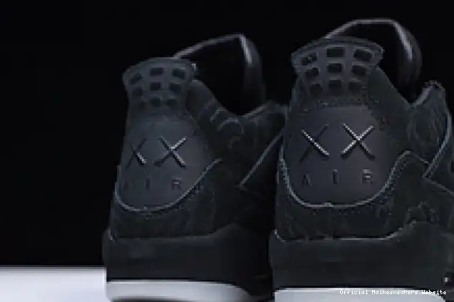 Official Maikesneakers black 930155 retro kaws 001 4 Nike Air Jordan 0412